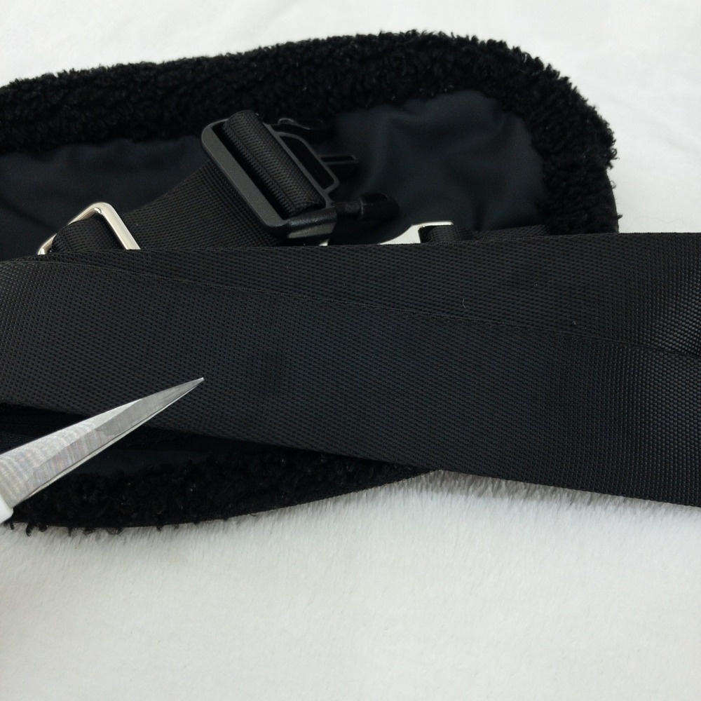 Lululemon Everywhere Fleece Belt Bag Womens OS Black Sherpa Waist Fanny Pack - Picture 7 of 16